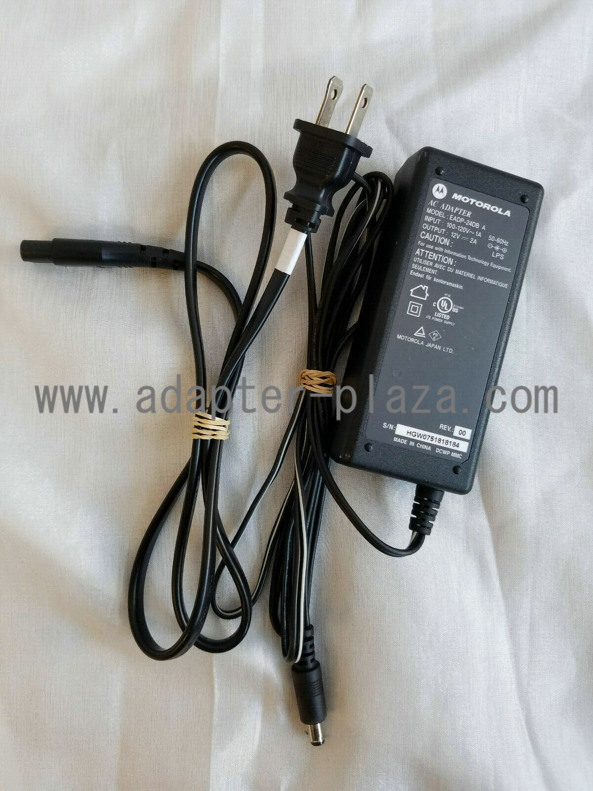 NEW Motorola At&t EADP-24DB 12V 2A AC Adapter Power Supply Charger